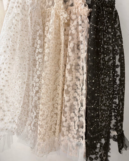 Daisy ruffle camisole(側有開衩)