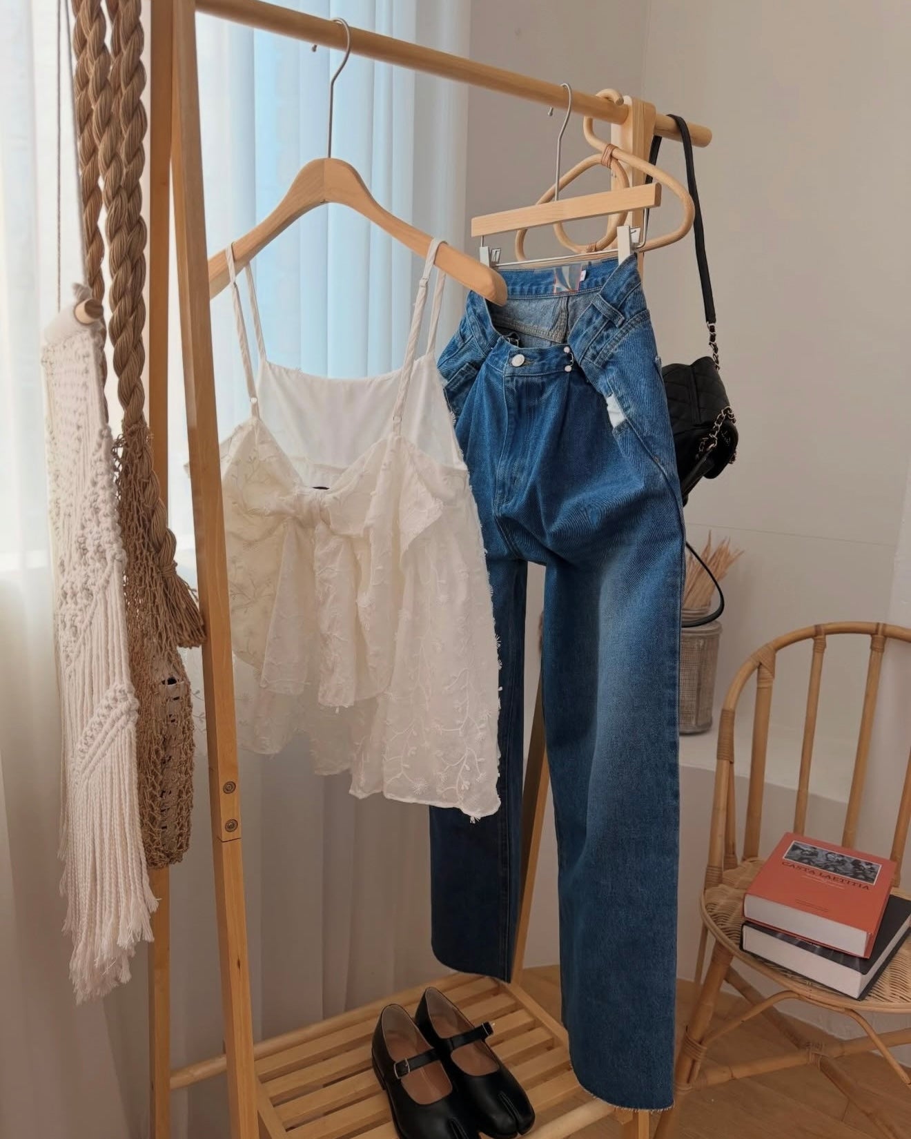 Spring ribbon camis