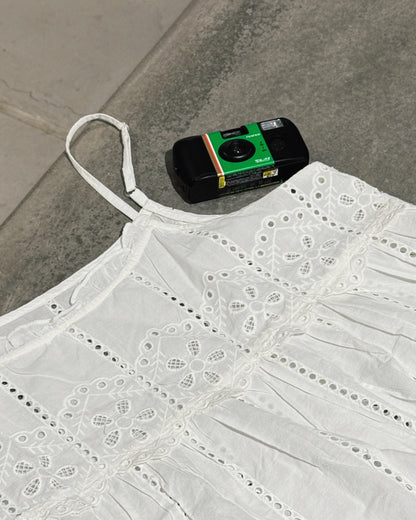 粒粒通花吊帶❁