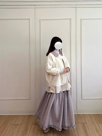 Syringa ruffle skirt