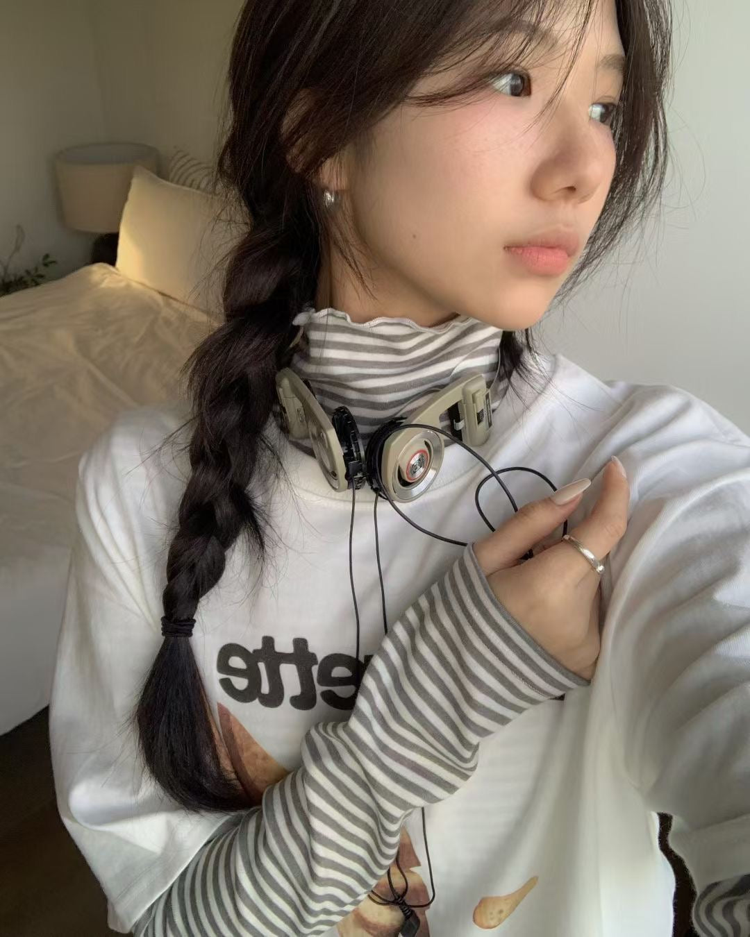 🍡softy stripe top