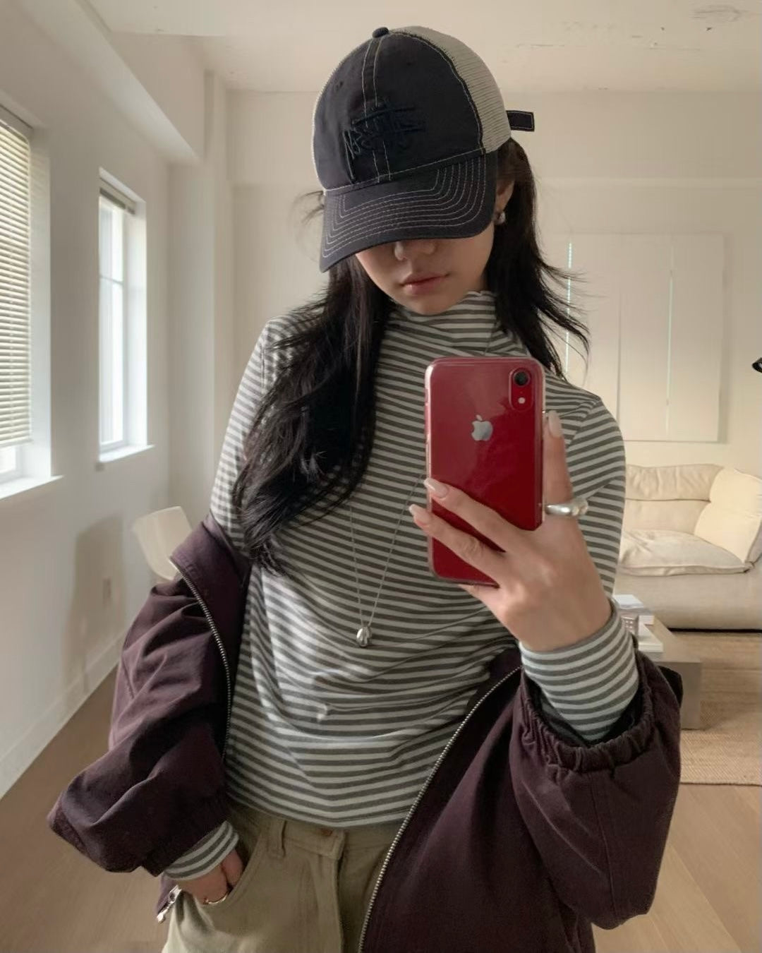 🍡softy stripe top