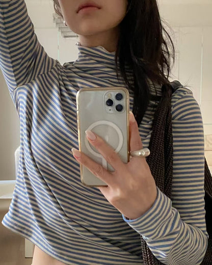 🍡softy stripe top