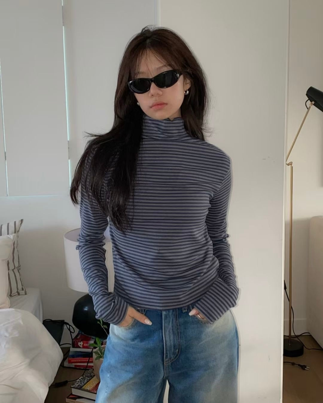 🍡softy stripe top