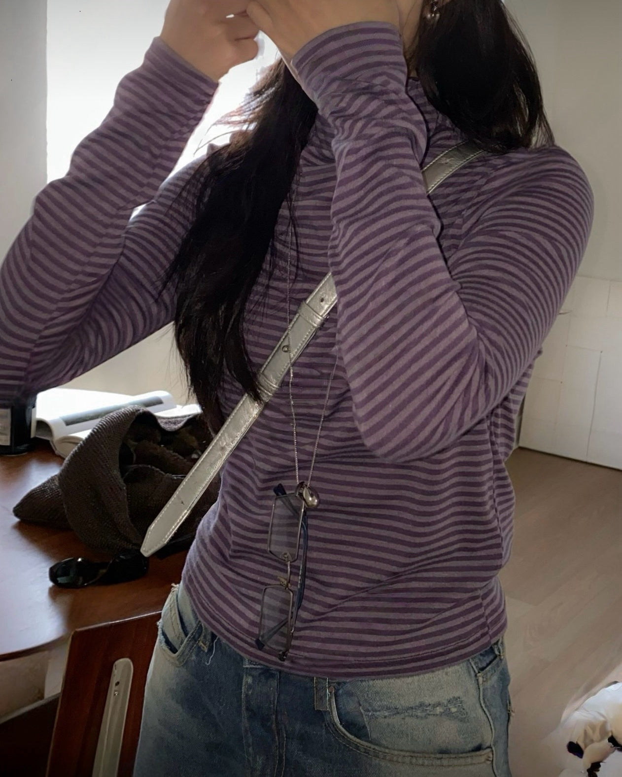 🍡softy stripe top