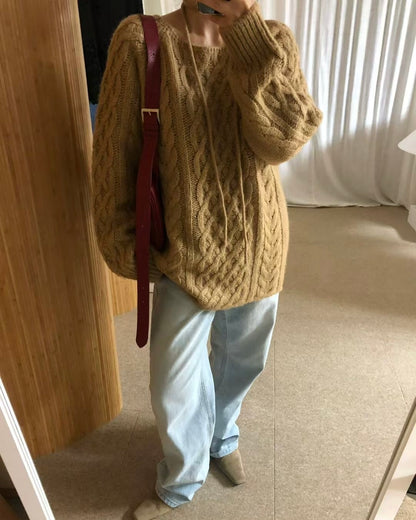 Tina sweater(With belt)