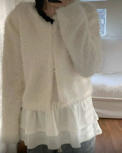 荷葉邊層疊打底