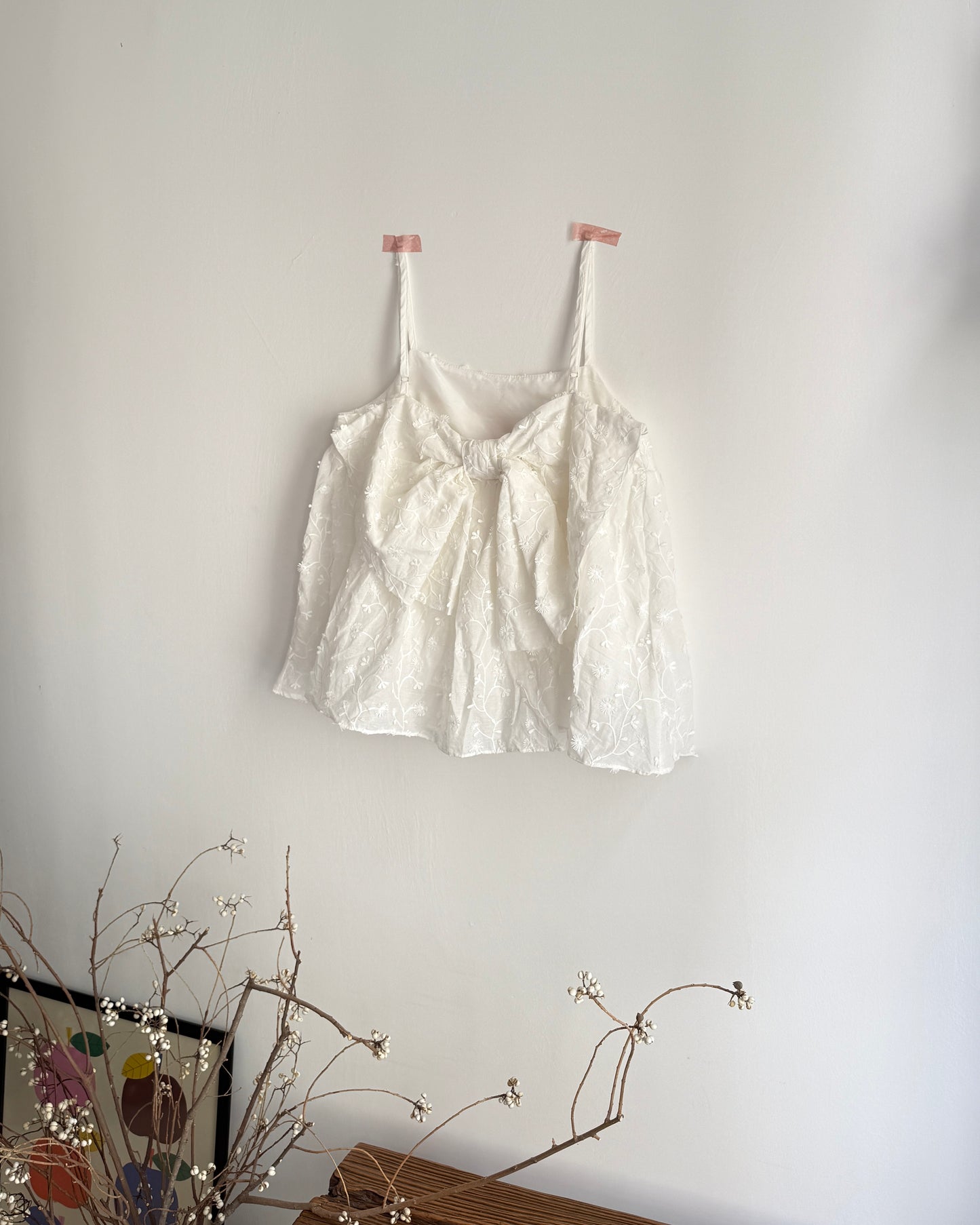 Spring ribbon camis