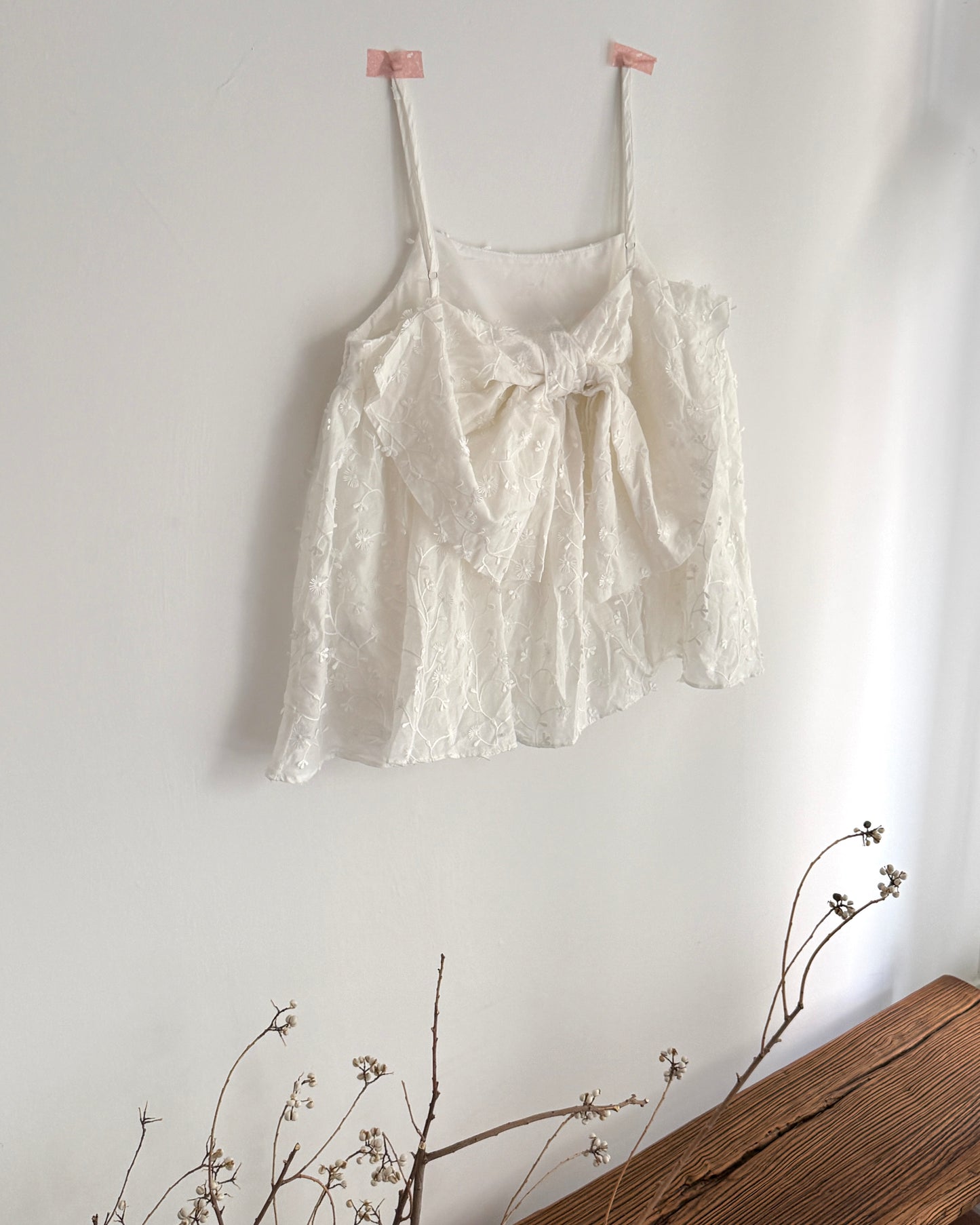 Spring ribbon camis
