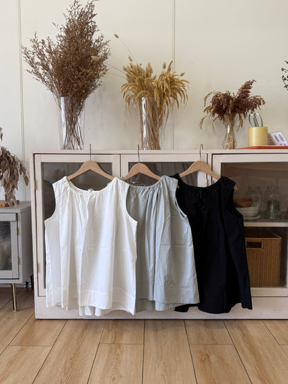 摺摺蝴蝶結背心