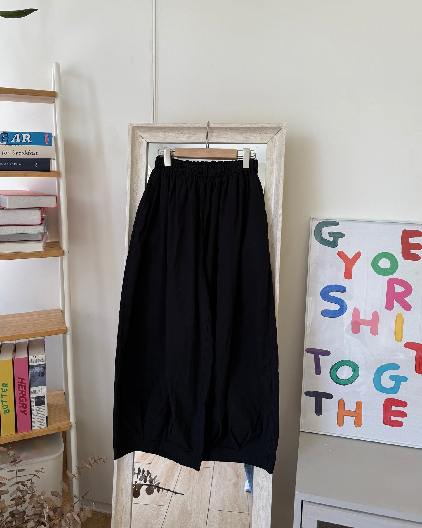 👷QQ工裝闊腿氣球褲