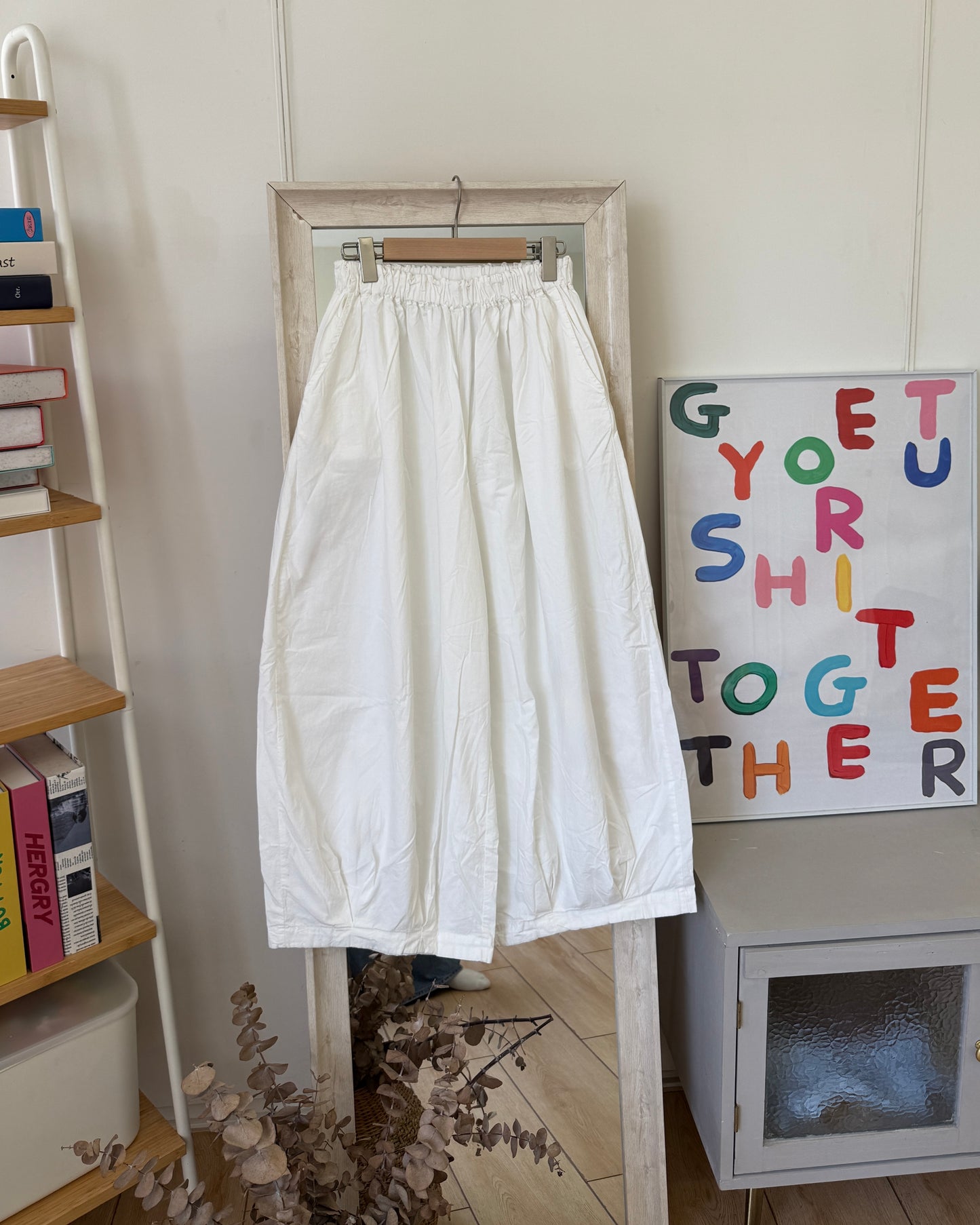 👷QQ工裝闊腿氣球褲