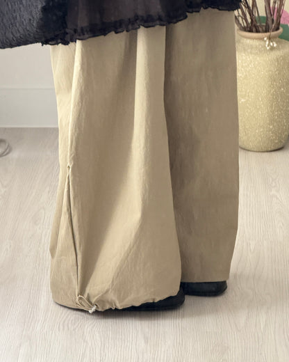 Drawstring cargo pants