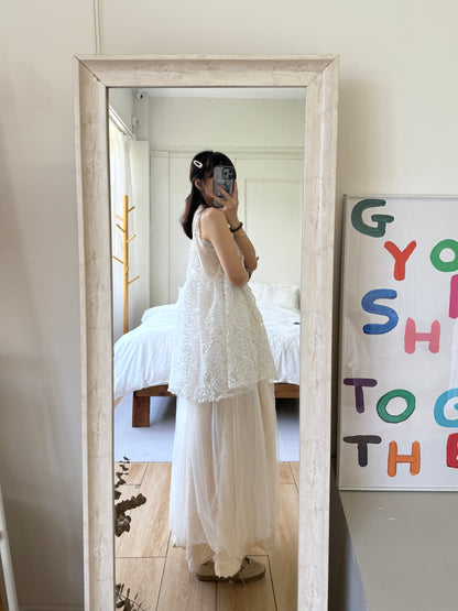 🏸momo layered skirt