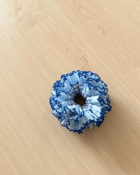 波浪花邊髮圈