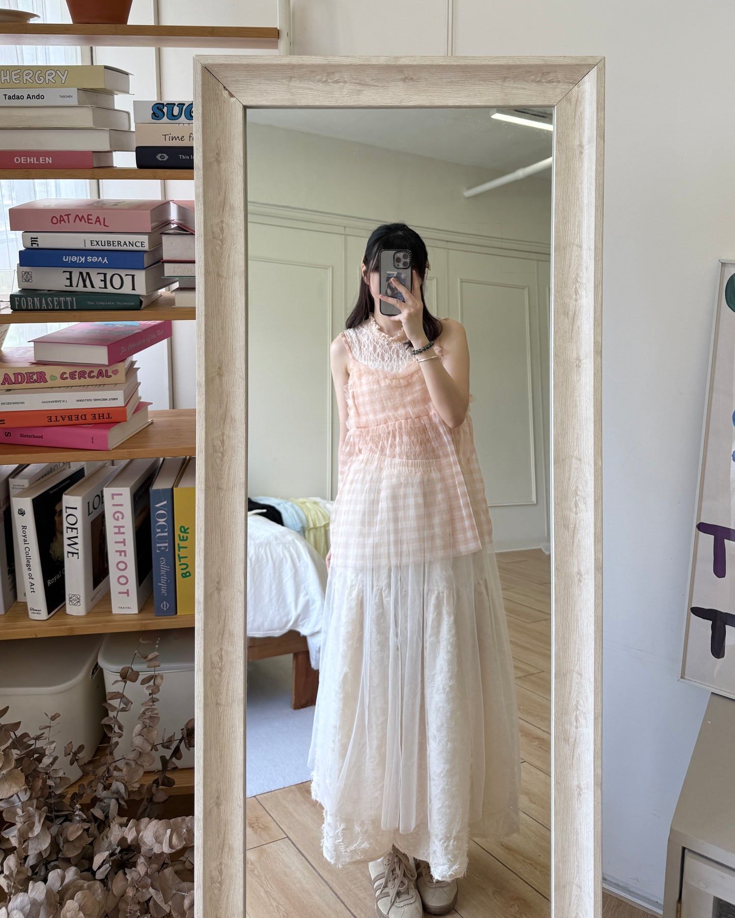 🏸momo layered skirt