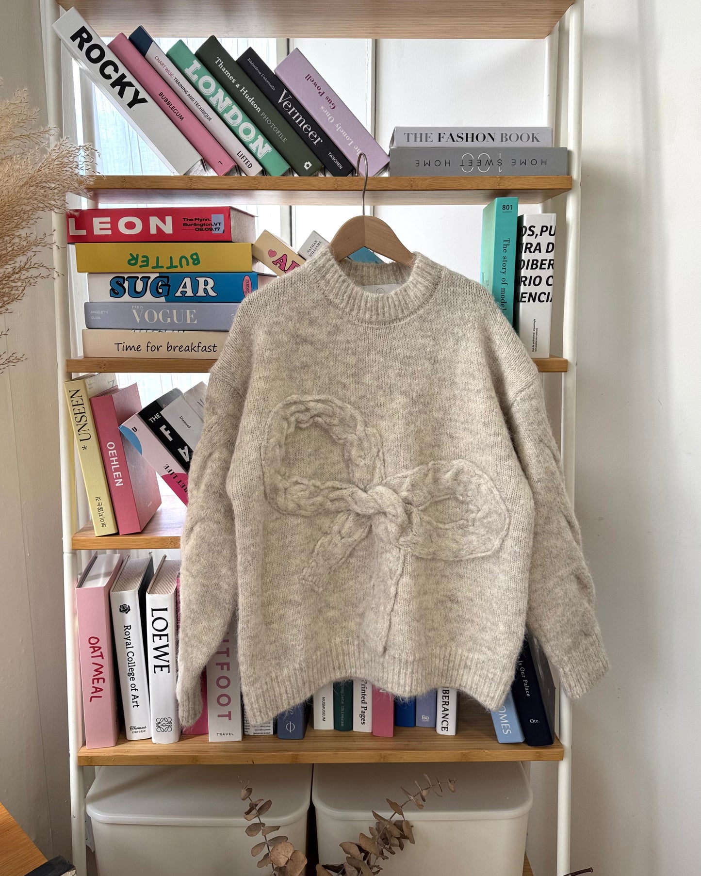 Lily ribbon sweater