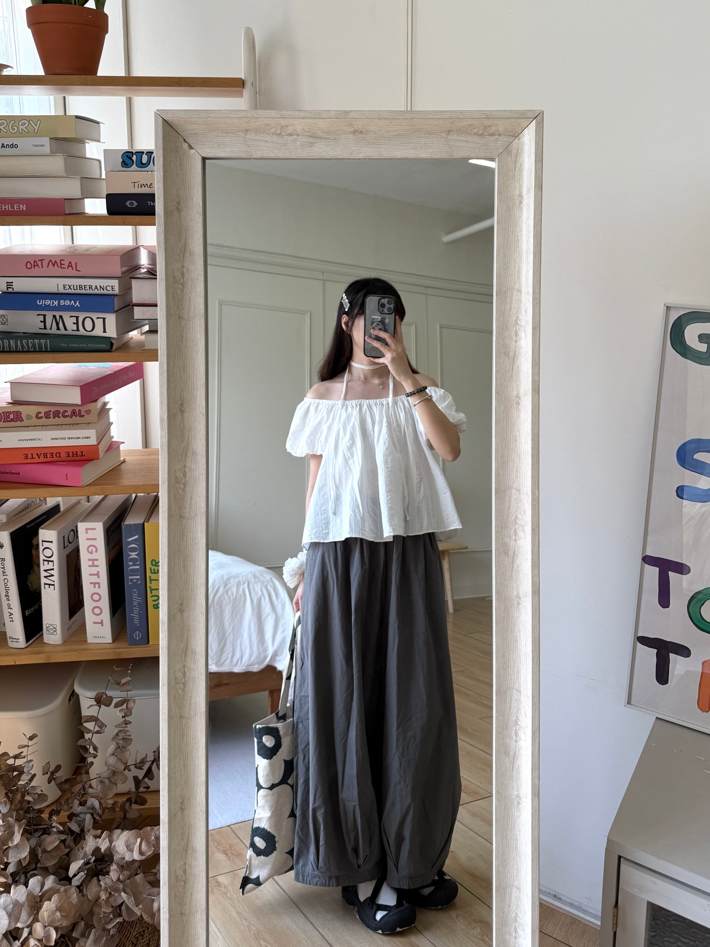 👷QQ工裝闊腿氣球褲