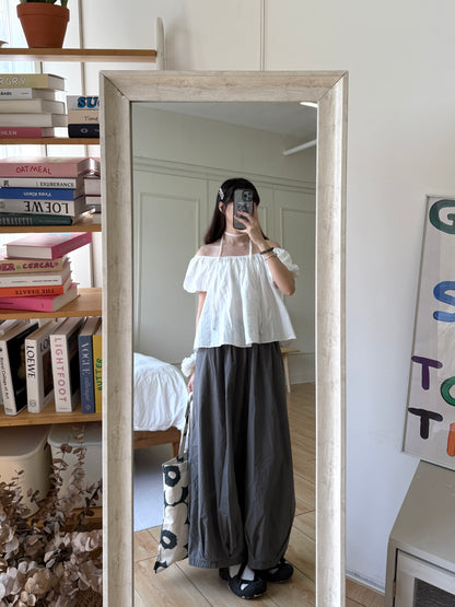 👷QQ工裝闊腿氣球褲