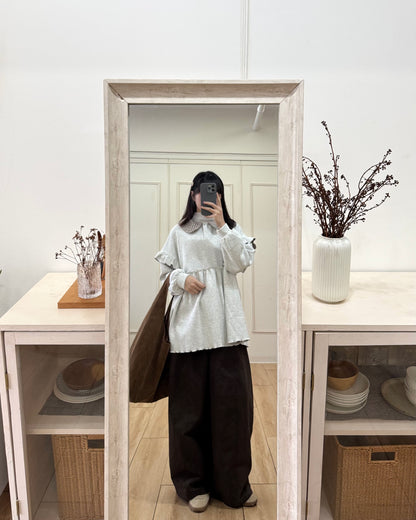 Dolly check sweatshirt🫜