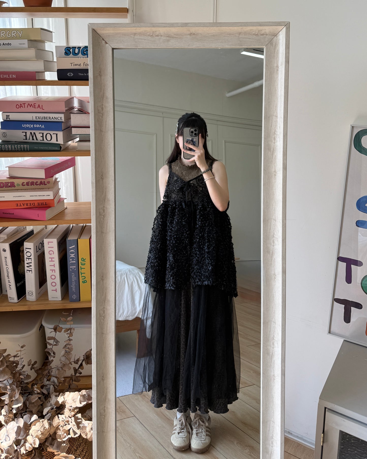 透透ruffle lace背心