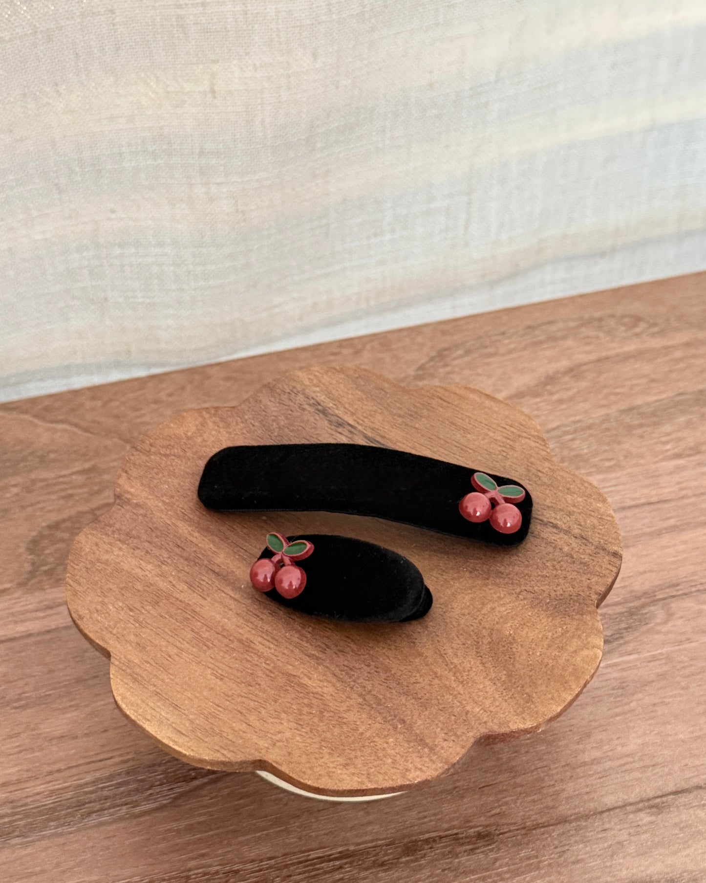 Cherry hairpin set