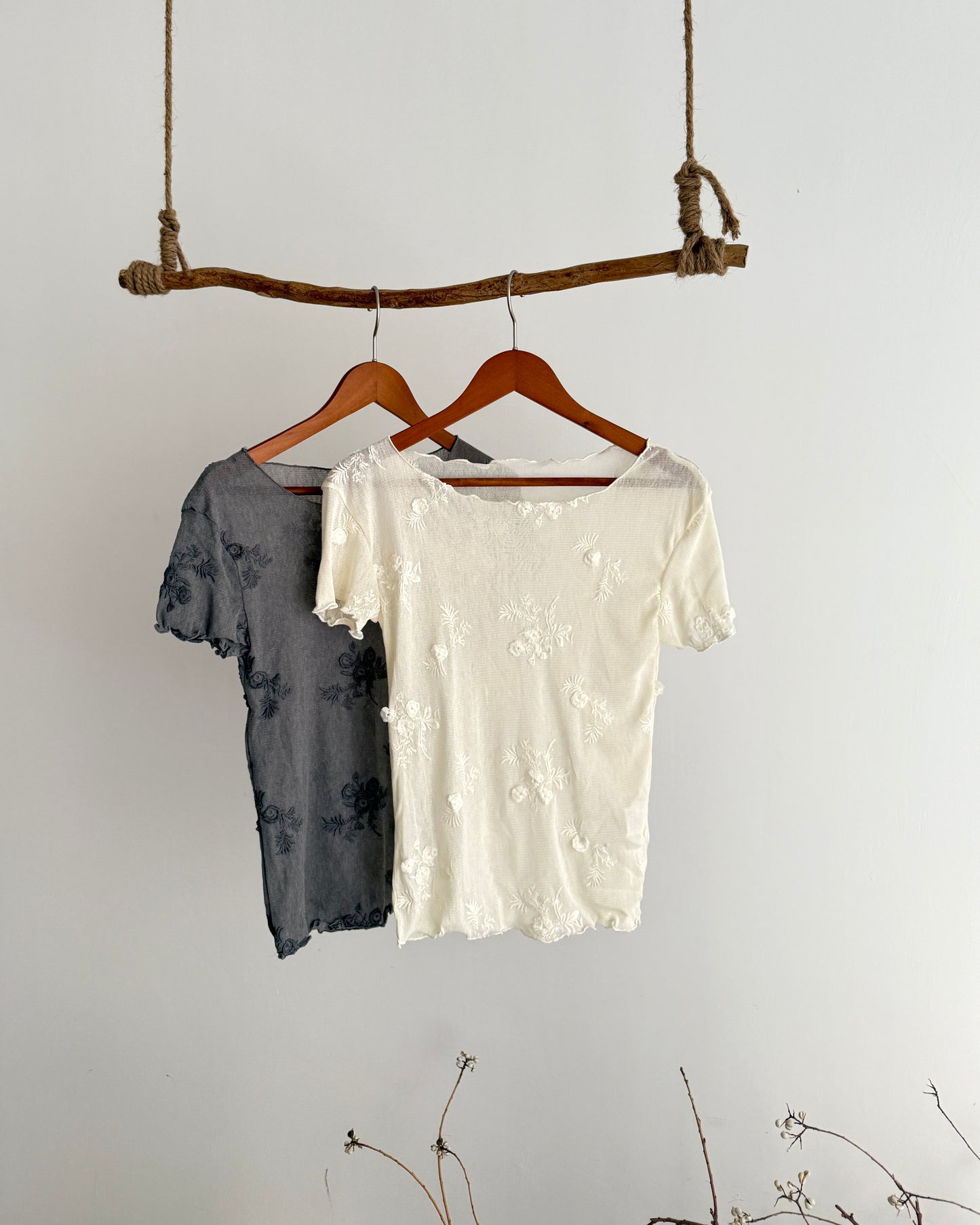 2way flower tee