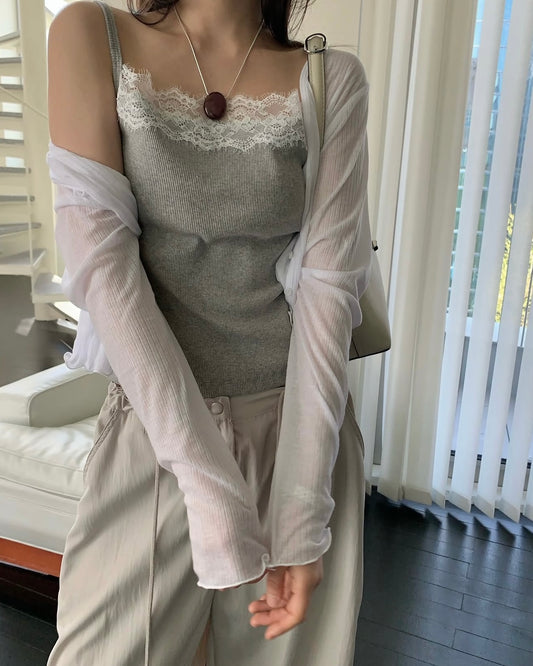 August strap top