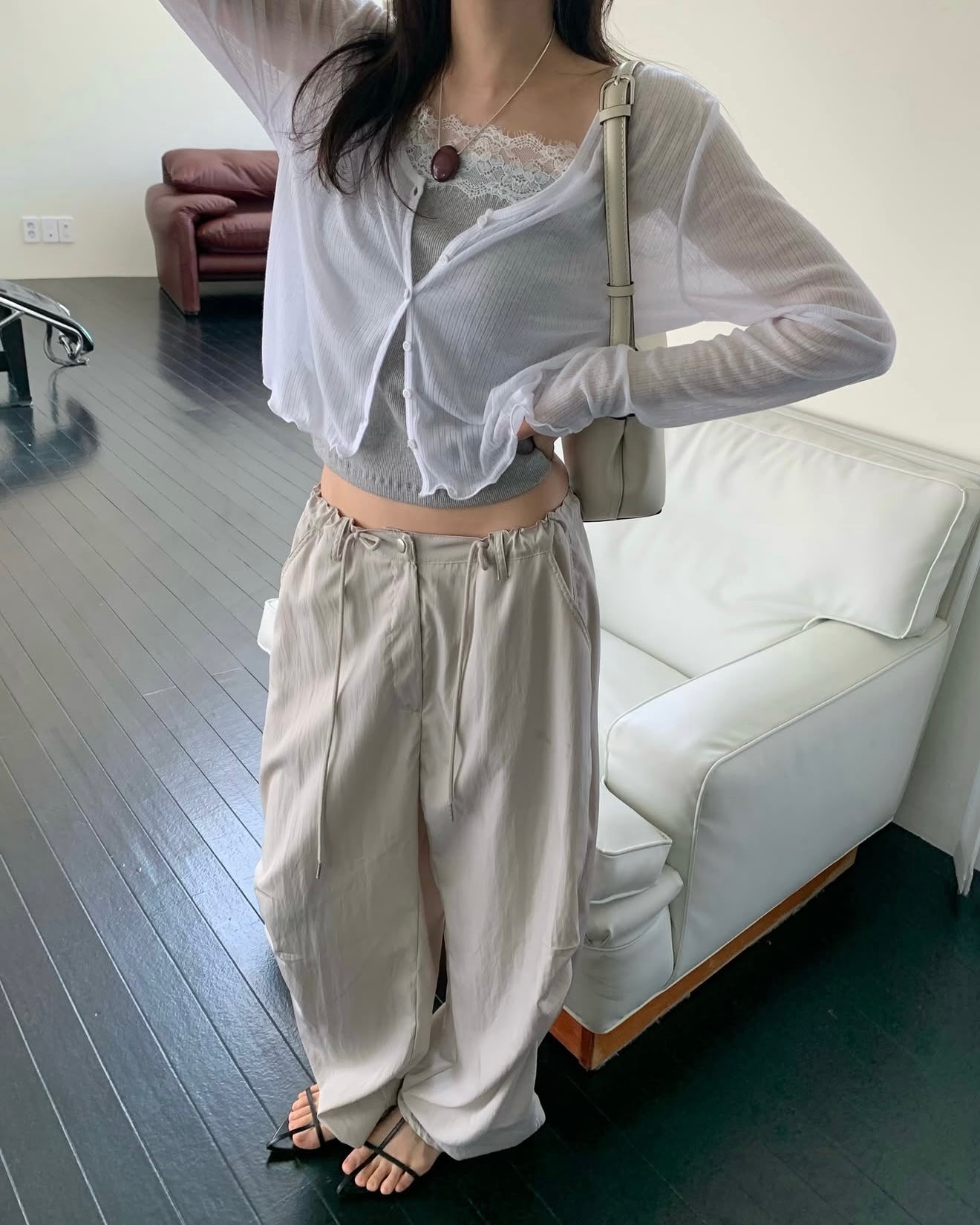 August strap top