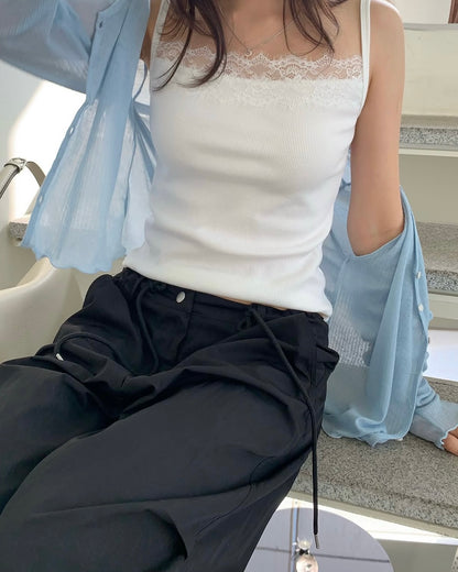 August strap top