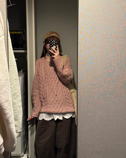 Tina sweater(With belt)