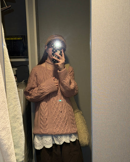 Tina sweater(With belt)