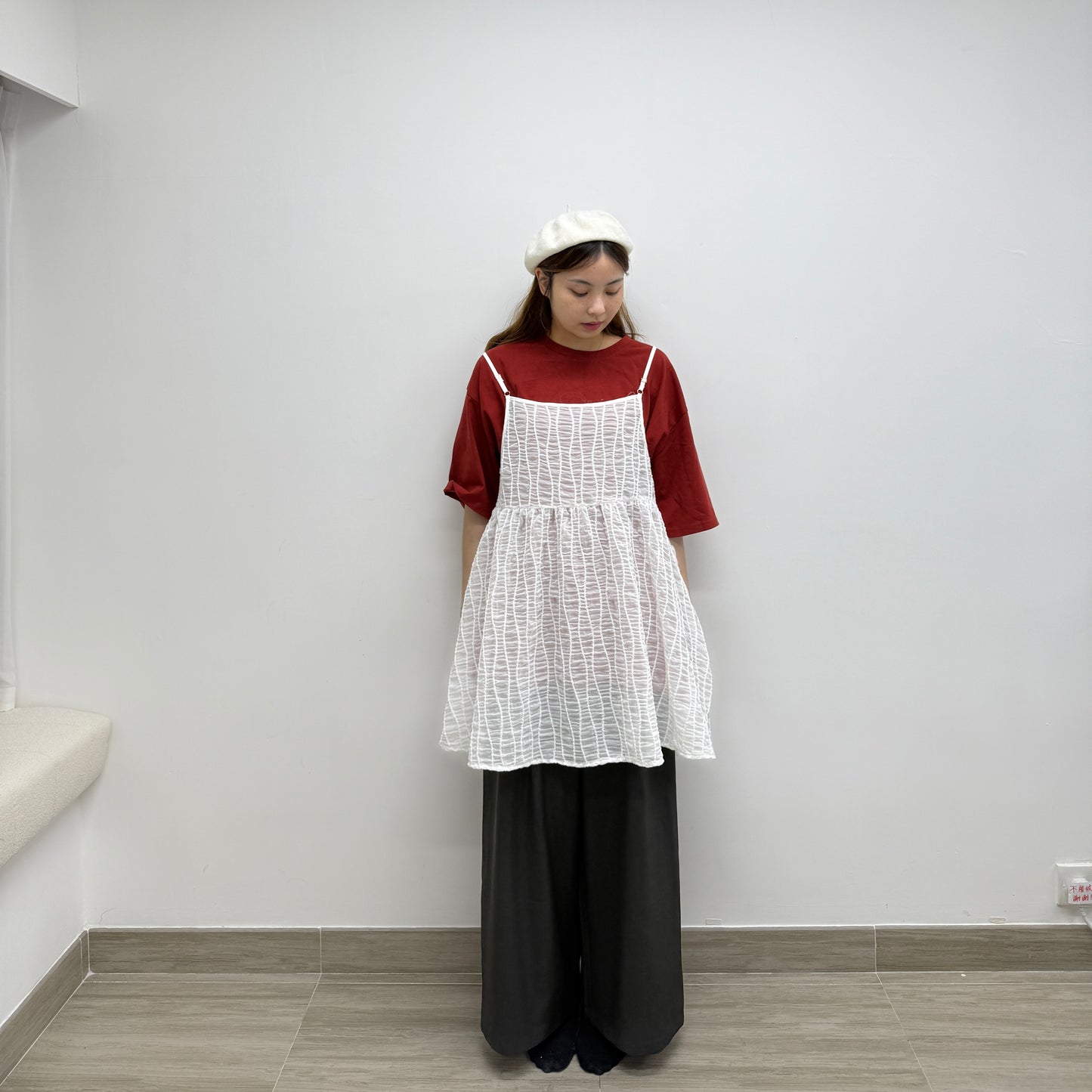 🩰綁帶寬鬆西褲