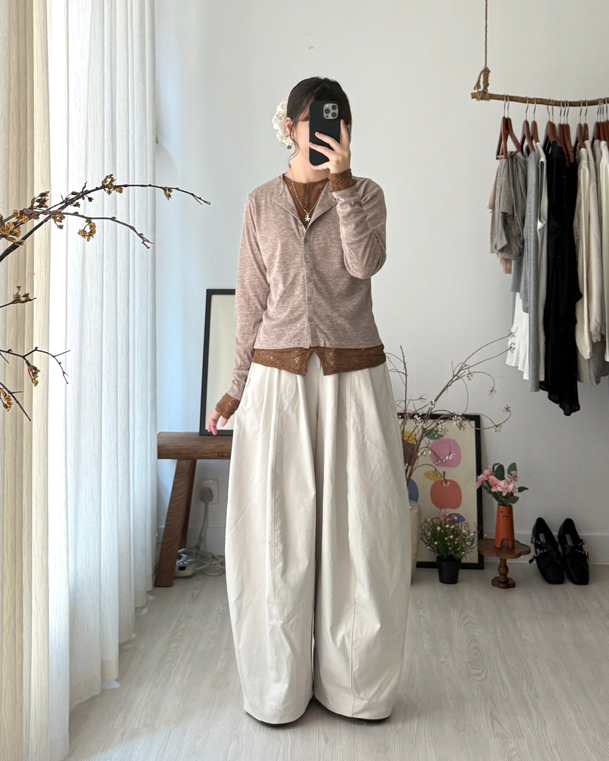 Murmur top/假兩件