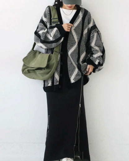 不規則紋外套♾️