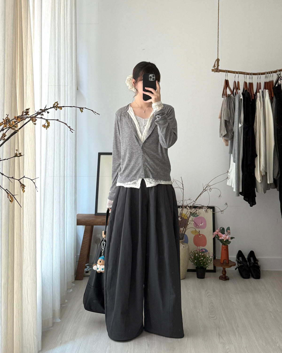 Murmur top/假兩件