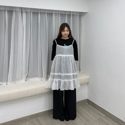 🩰綁帶寬鬆西褲