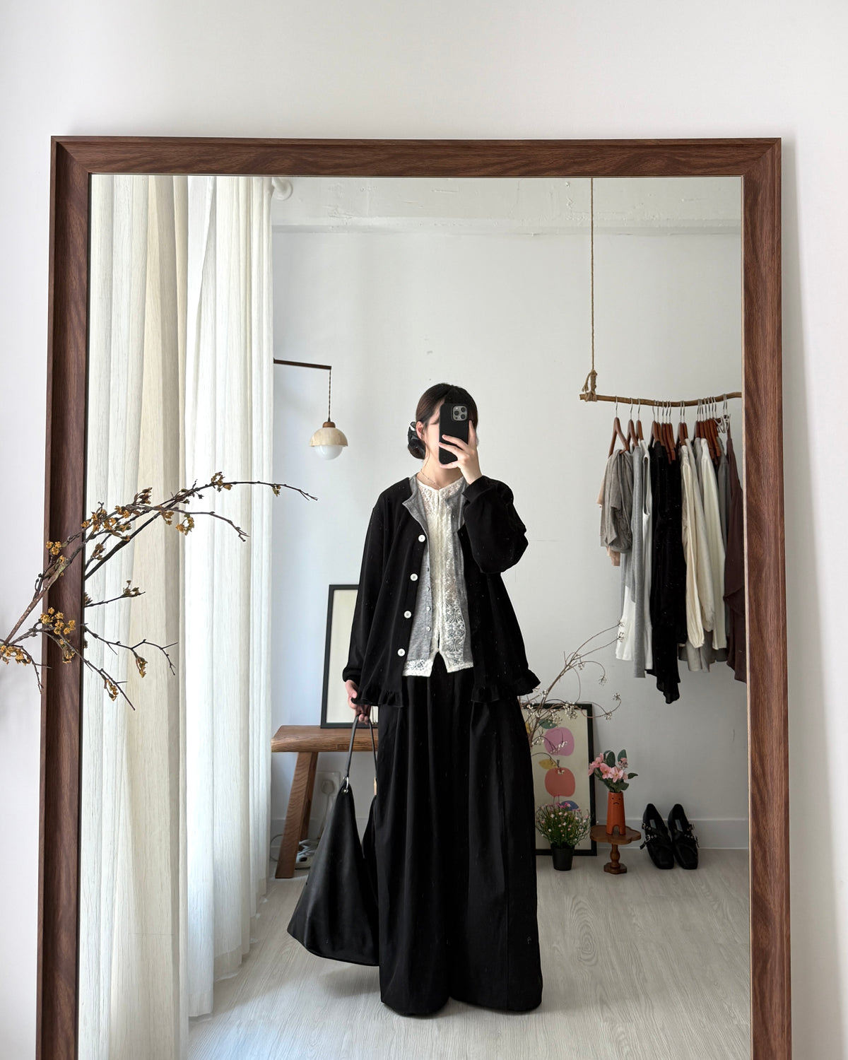 Murmur top/假兩件