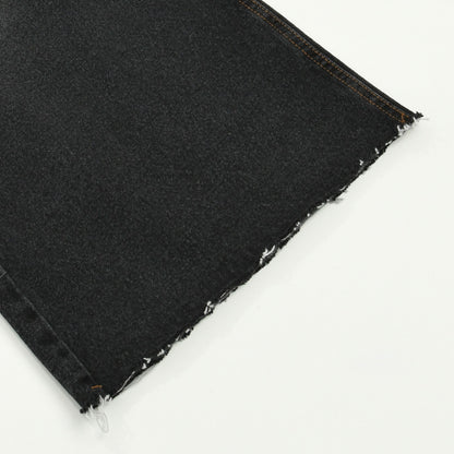 寬鬆微喇叭牛仔褲