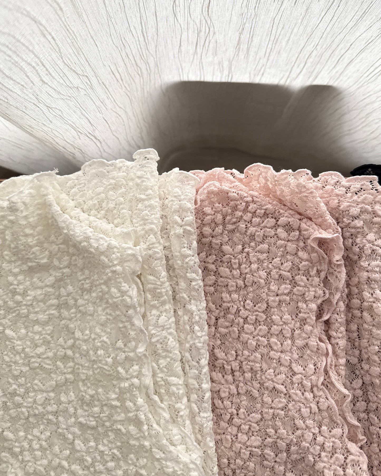 Blossom sea lace vest