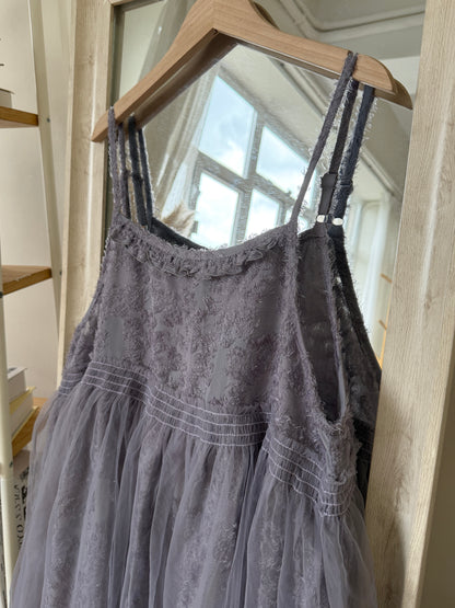 🌬️羽毛提花長裙