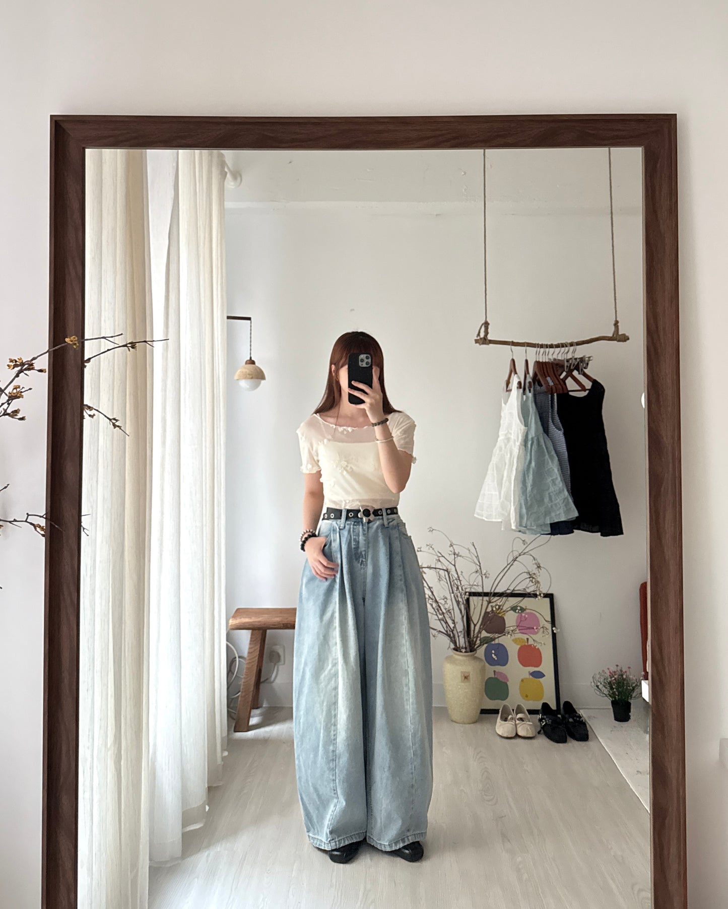 2way flower tee