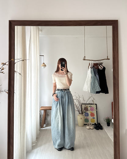 2way flower tee