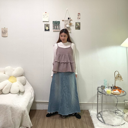 傘型牛仔裙⛱️