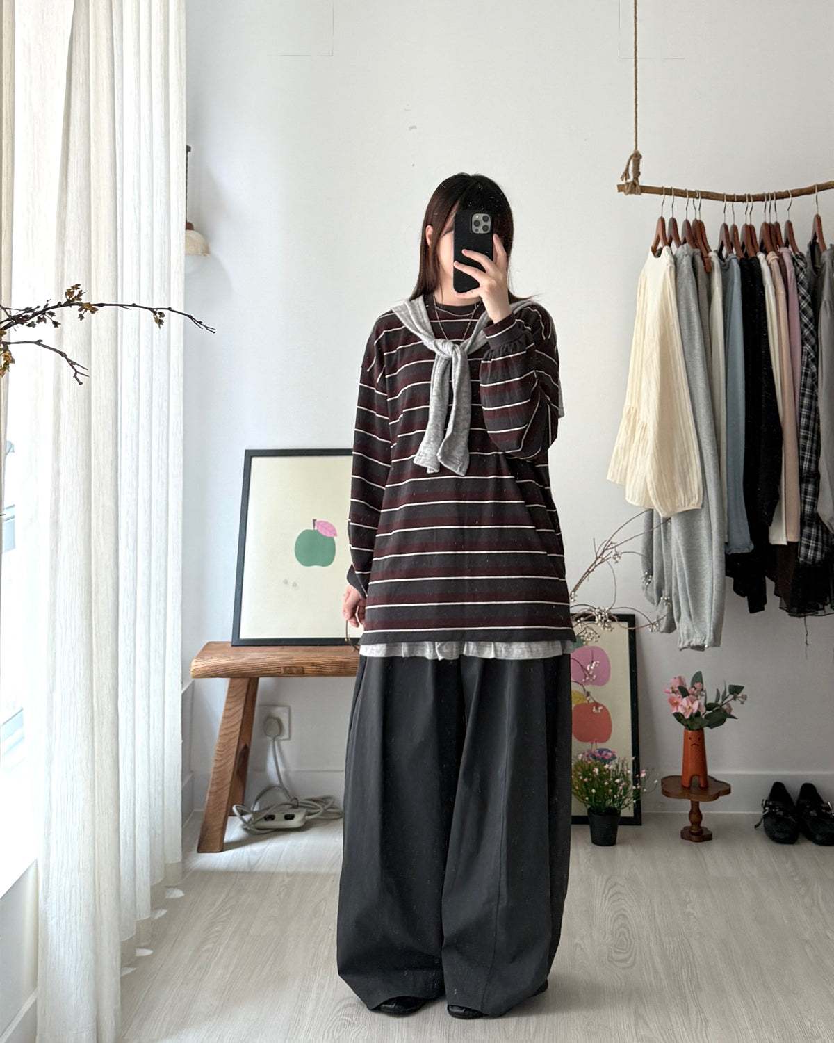 Saturn oversized top(慵懶feel!!)