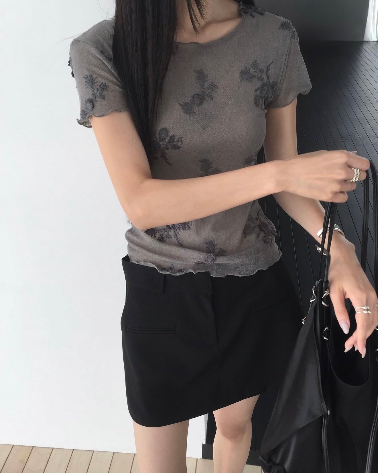 2way flower tee