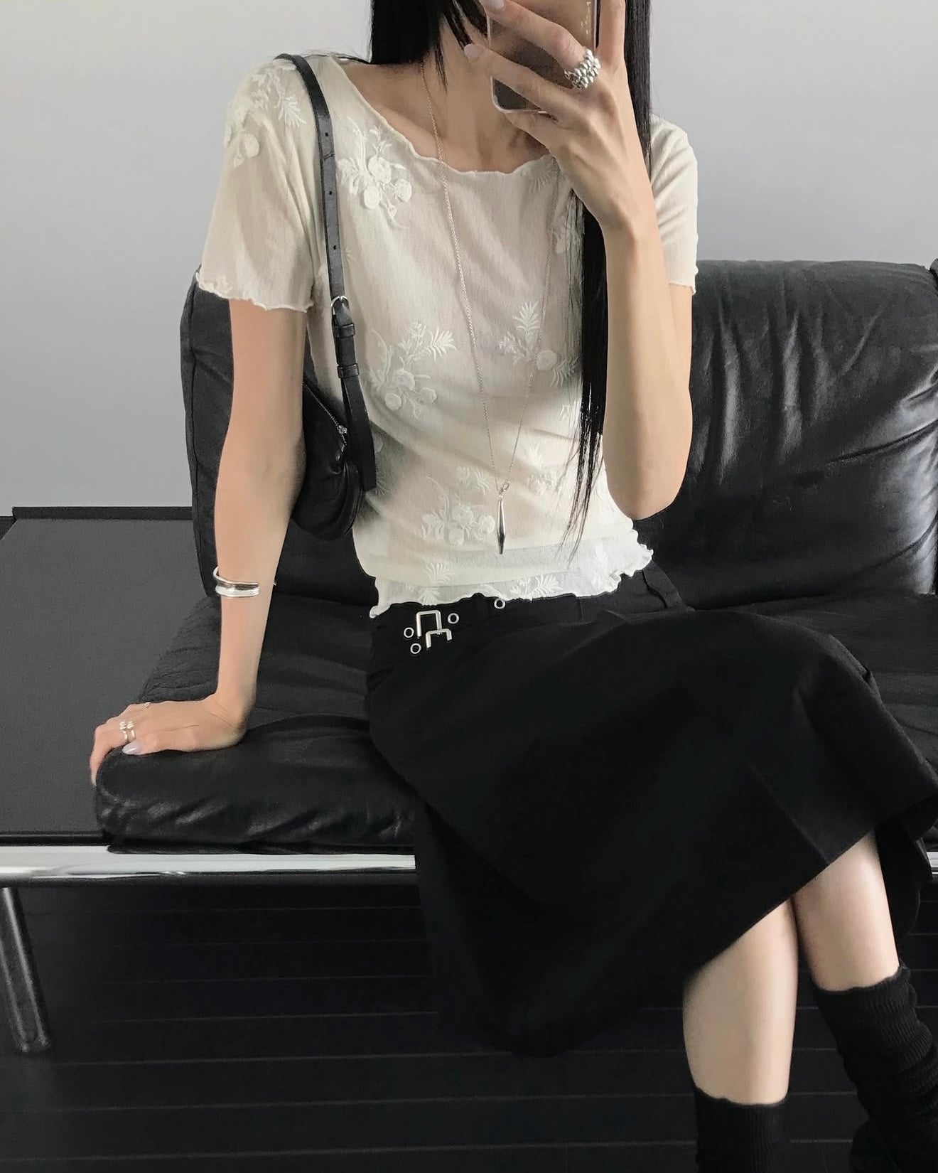 2way flower tee