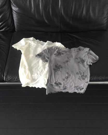 2way flower tee
