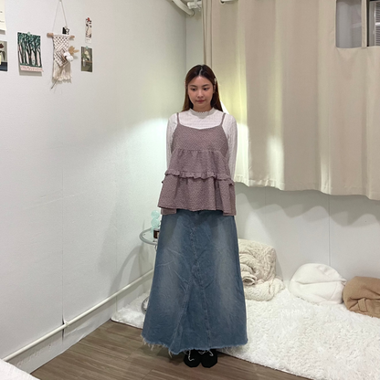 傘型牛仔裙⛱️