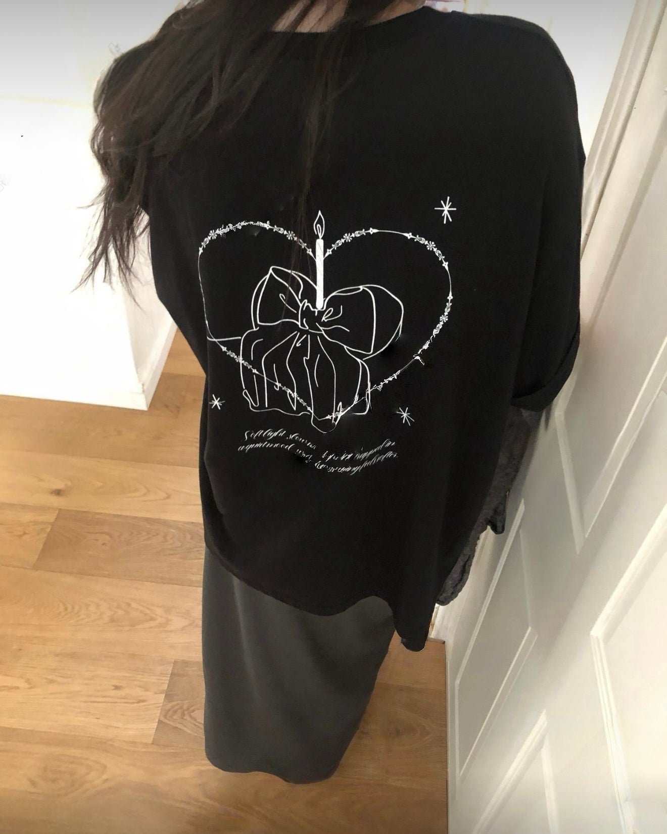 Ribbon cake tee